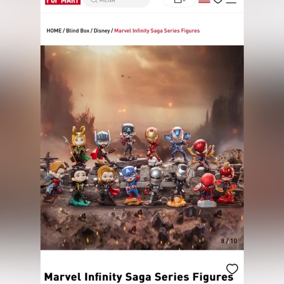 POPMART ∘ opened Avengers box ∘ Captain America - Picture 4 of 8